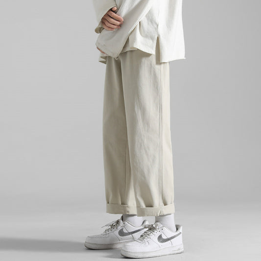 Pantalones Casuales Sueltos para Hombre - Tela Fina para Verano
