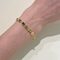 Pulsera Vintage con Gemas Degradadas para Mujer