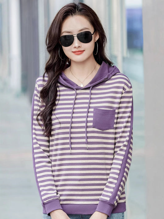 Blusa Larga Coreana Holgada para Tallas Grandes - Manga Larga Versátil - Image 6