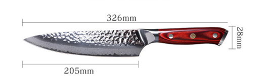 Cuchillo de Chef Damasco Estilo Occidental - Image 6