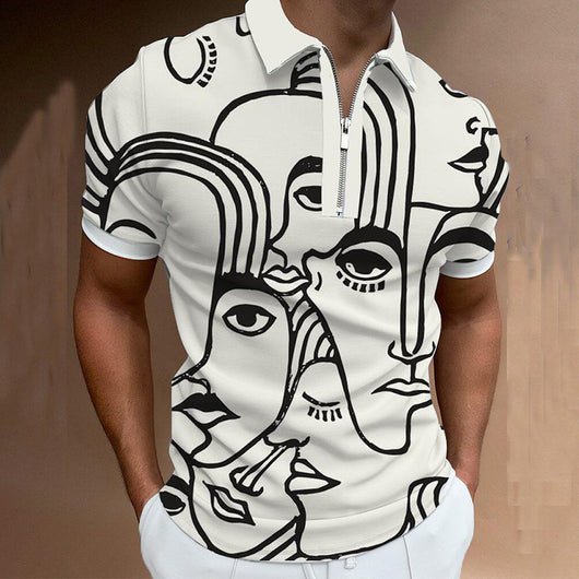 Polo Clásico Hombre Manga Corta - Camiseta Sólida Versátil para Verano - Image 2