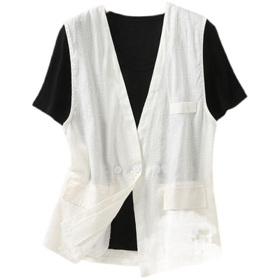 Chaleco Estilo Japonés de Algodón - Chaqueta Suelta y Casual - Image 5