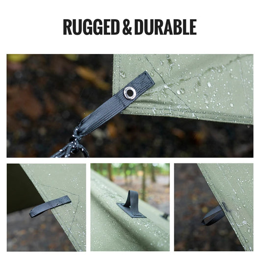Toldo para Asados y Camping Resistente al Sol y la Lluvia - Image 12