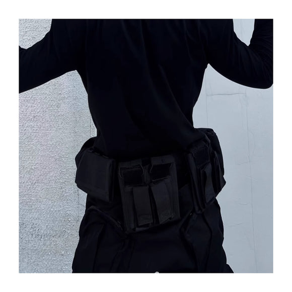 Cinturón Táctico Multifuncional Desmontable con Bolsa de Cadera