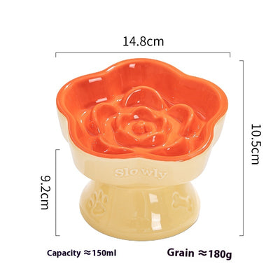 Comedero de Cerámica Protector para Perros y Gatos con Cuello Alto Antivuelco - Image 26