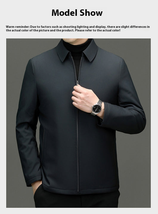 Ropa Business Casual de Algodón Puro para Hombre Maduro - Image 25