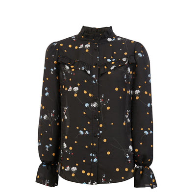 Camisa Manga Larga Estilo Retro para Commuter - Image 6
