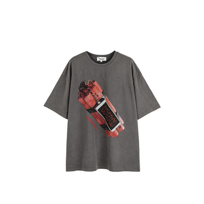 Playera Estampada de Manga Corta para Hombre - Image 3