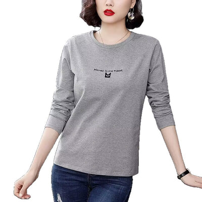Blusa Casual de Manga Larga para Mujer Madura - Cómoda y Versátil - Image 5