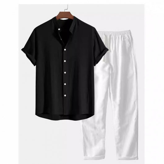 Conjunto Casual Hombre: Camisa Suelta y Pantalón Cómodo - Image 4