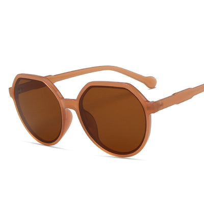 Gafas de Sol Redondas Personalizadas - Estilo Trendy Colores Pastel Montura Extragrande - Image 15