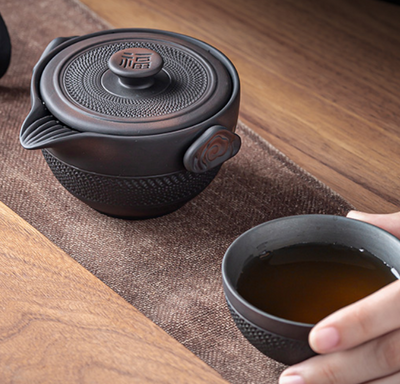 Juego de Té Portátil Kung Fu con Bolsa de Viaje