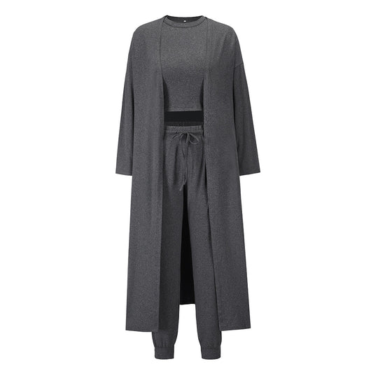 Conjunto Deportivo Mujer: Chaleco Tejido Slim Fit y Pantalón Temperamento - Image 6