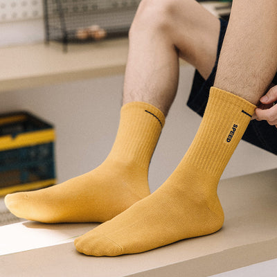 Calcetines Deportivos Altos para Básquetbol - Estilo Urbano Versátil para Hombre - Image 10