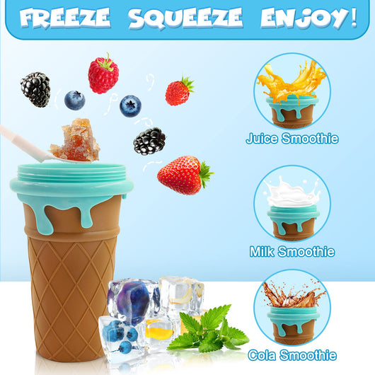 Vaso Slushy de 500ml con Congelador Rápido – Máquina Casera de Bebidas Heladas - Image 3