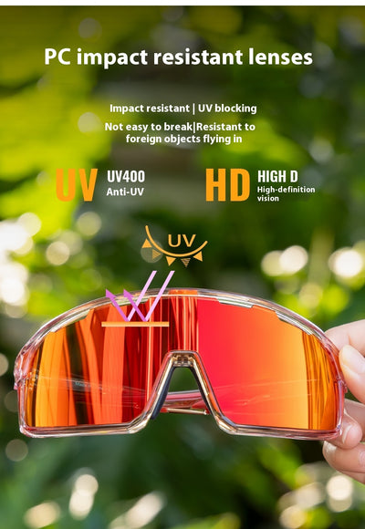 Gafas Deportivas Ciclismo Dual Protección UV - Montaña y Ruta - Image 26
