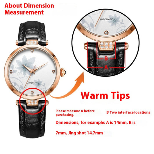 Correa de Reloj de Cuero para Mujer con Sistema de Muesca - Image 5