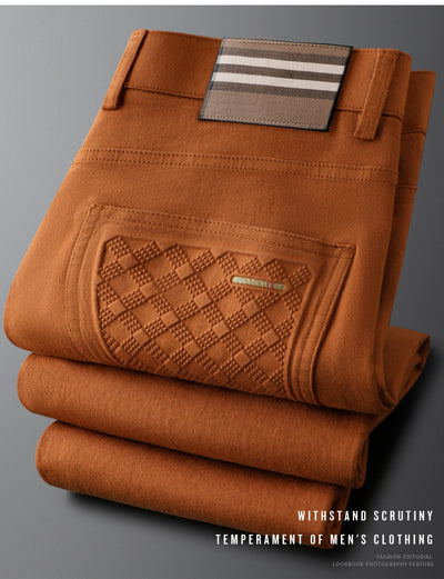 Pantalones de Negocios Slim Fit Algodón Transpirable Premium - Image 23