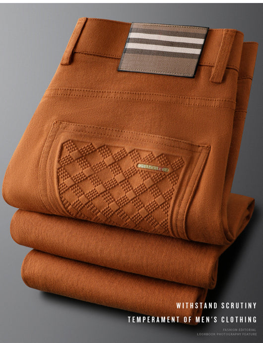 Pantalones de Negocios Slim Fit Algodón Transpirable Premium - Image 23