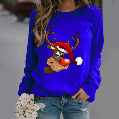 Suéter Navideño Estampado Cuello Redondo Manga Larga - Image 12