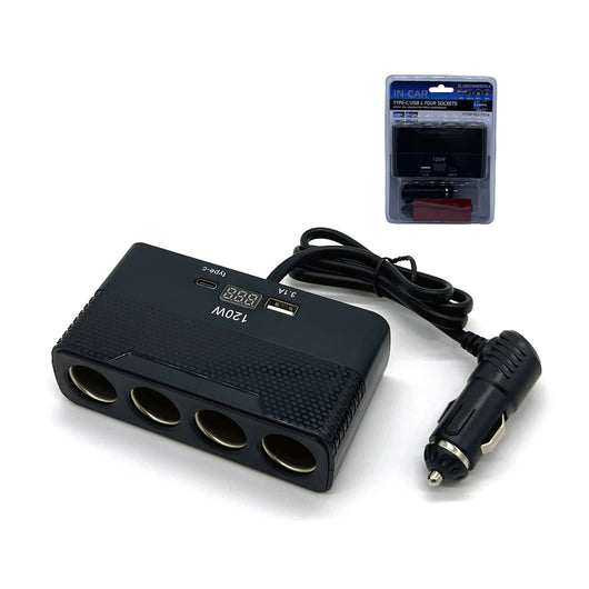 Encendedor Digital Portátil para Auto con Pantalla LED