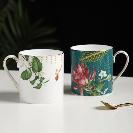 Taza Cerámica de Gran Capacidad Minimalista