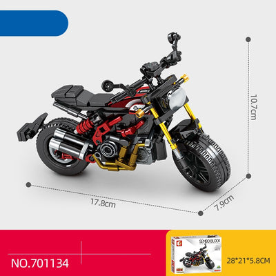 Moto de Tierra Ensamblada Serie Modelo - Regalo Ideal para Niños - Image 4