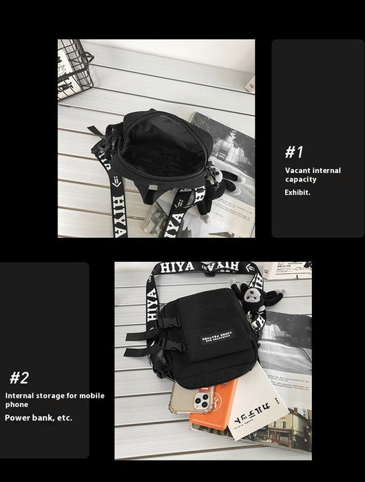 Bolso Bandolera Casual de Nylon para Hombre - Diseño Moderno y Funcional - Image 10