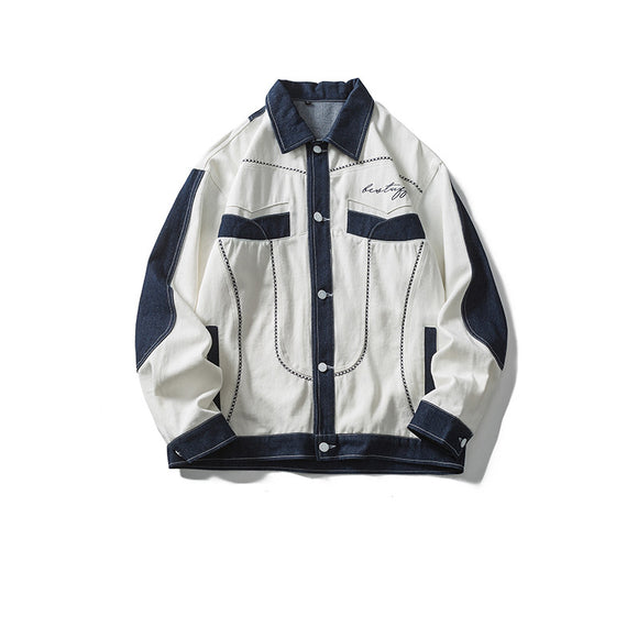 Chaqueta Universitaria Reversible para Pareja - Estilo Combinado Versátil