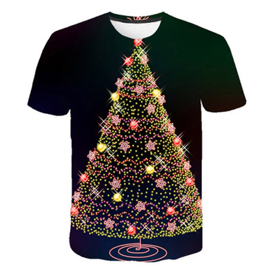 Playera Infantil con Estampado 3D de Papá Noel - Image 27