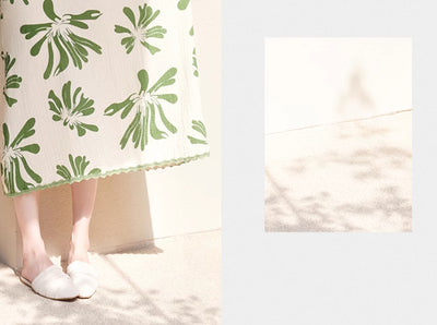 Pijamas de Gasa de Algodón para Primavera y Verano - Image 10