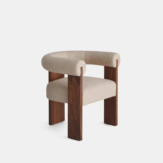 Silla Minimalista con Respaldo Creativo Estilo Francés - Image 5