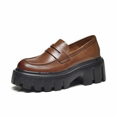 Zapatos Negros Retro con Altura para Mujer - Image 11
