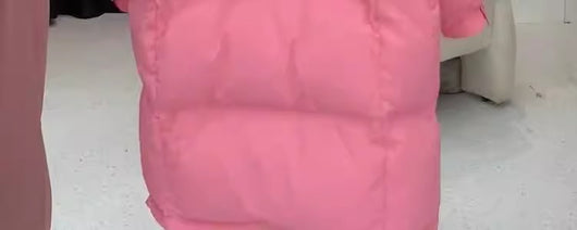 Chaqueta Acolchada con Capucha para Mujer - Abrigo Térmico Grueso - Image 24