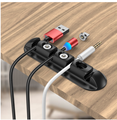 Cable Magnético 360° Triple Conector USB, Type-C y Micro USB