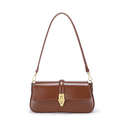 Bolso Bandolera de Cuero con Textura Salvaje para Mujer - Image 5