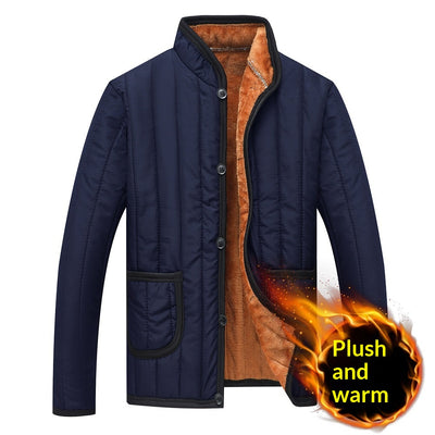 Chaqueta Acolchada para Hombre con Cuello de Pie - Image 5