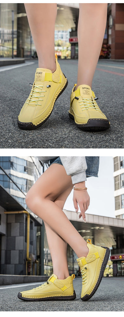 Zapatos Casuales de Otoño-Invierno para Hombre con Suela Plana y Costura a Mano - Image 14