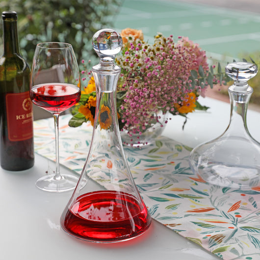 Botella de Vino en Cristal Lead-free Europeo de Diseño Clásico - Image 4