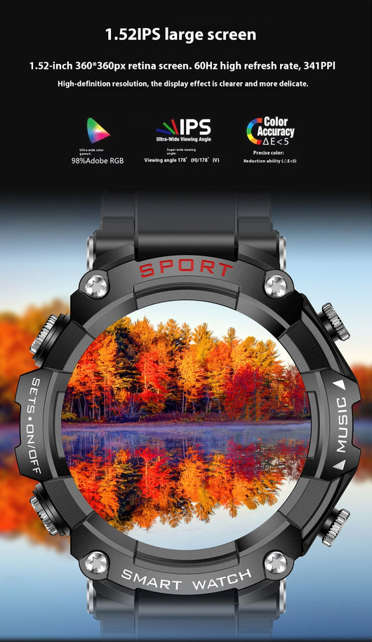 Reloj Inteligente T96 con Reproductor MP3, Auriculares Inalámbricos y Función 3 en 1 - Image 16