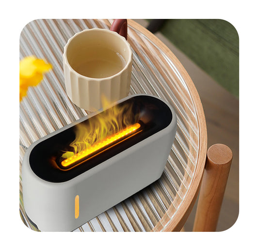Humidificador Aromaterápico con Llama Simulada 200ml - Control Remoto y Luz Ambiental - Image 16