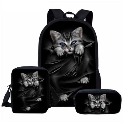 Mochila Escolar con Bolsa Porta Útiles Unisex - Image 13