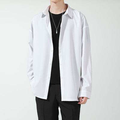 Camisa Hombre Fresca Sin Arrugas Primavera Verano - Image 14