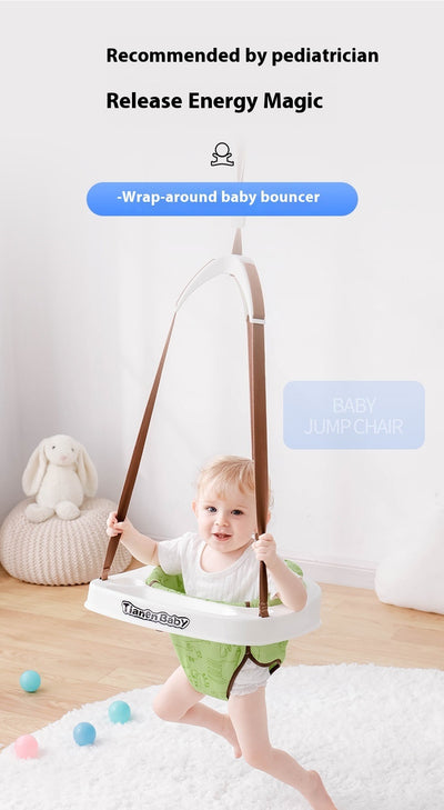 Silla Saltadora para Bebés - Gimnasio Interior con Columpio Educativo - Image 12