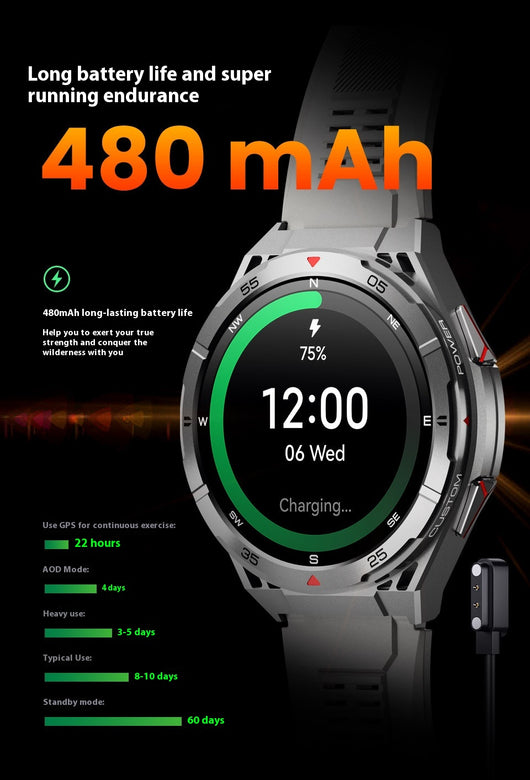 Reloj Inteligente GPS Dual-Band con Llamadas Bluetooth - Image 17