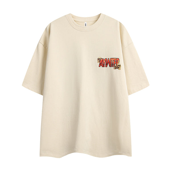 Playera Calavera Ardiente Unisex - Image 3