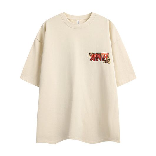 Playera Calavera Ardiente Unisex - Image 3