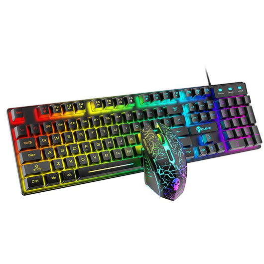 Kit Teclado y Ratón RGB Luminoso Kuiying T6 - Image 12