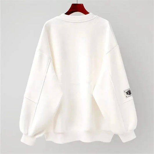Blusa Holgada de Manga Larga Primavera Estilo Relajado Tendencia - Image 4