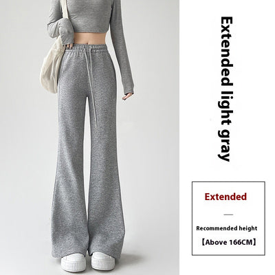 Pantalones Deportivos Acampanados Forrados en Fleece para Mujer - Cintura Alta Reductora - Image 25